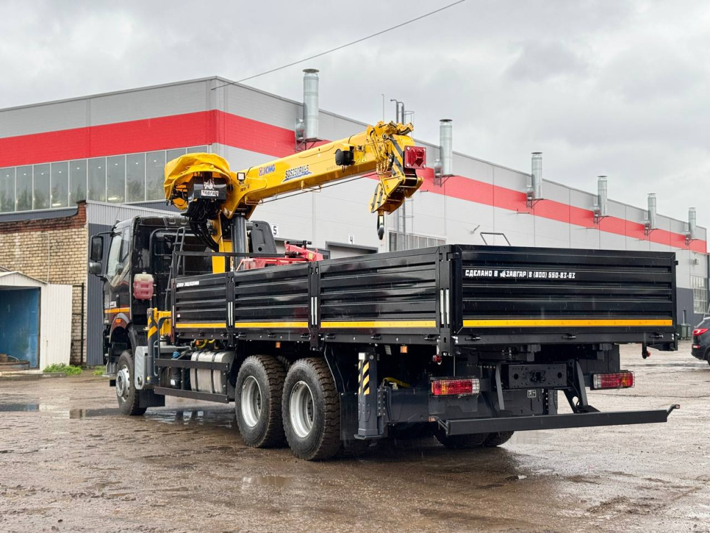 Бортовой FAW CA3310 с КМУ XCMG SQS 250-5, 2025 ЗАВГАР