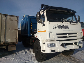 Ломовоз с КМУ VM10LM на базе КАМАЗ 43118 (6х6)_3