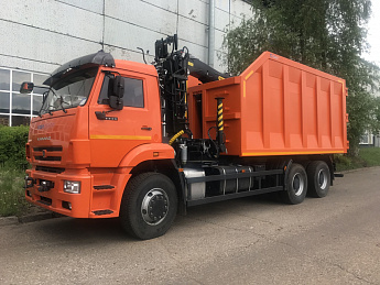 Ломовоз с КМУ Palfinger VM10LM на базе КАМАЗ 6520_0