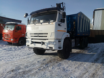Ломовоз с КМУ VM10LM на базе КАМАЗ 43118 (6х6)_4