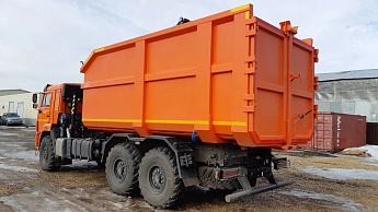 Ломовоз с КМУ VM10LM на базе КАМАЗ 43118 (6х6)_5