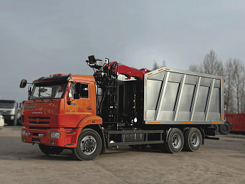 Ломовоз с КМУ Palfinger VM10LM на базе КАМАЗ 65115_3