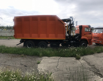 Ломовоз с КМУ Palfinger VM10LM на базе КАМАЗ 6520_1