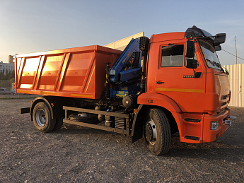 Ломовоз с КМУ ИМ 77 на базе КАМАЗ 43253_0