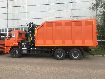 Ломовоз с КМУ Palfinger VM10LM на базе КАМАЗ 6520_3