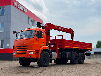 Бортовой КАМАЗ 43118 с КМУ УММ УММаш 816Т (дв. КАМАЗ, без сп/места)_2