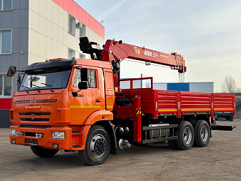 Бортовой КАМАЗ 65115 с КМУ УММ УММаш 806Т (сп/место)_2