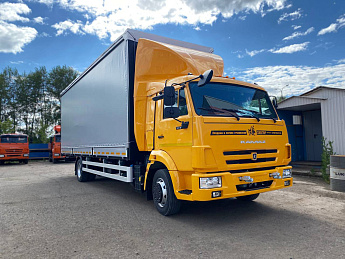 Шторно-бортовой фургон КАМАЗ 4308, 8500х2550х2850мм_1