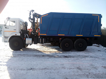 Ломовоз с КМУ VM10LM на базе КАМАЗ 43118 (6х6)_0